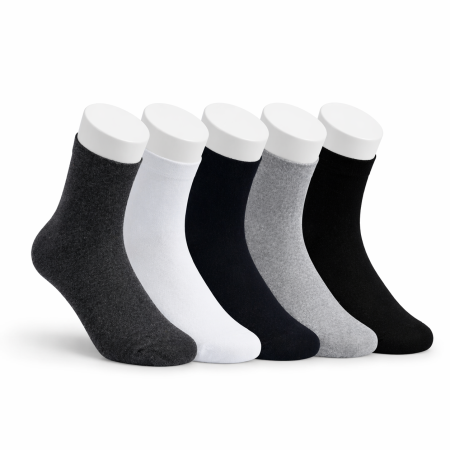 SOSETE DIN BAMBUS - SOSETE BAMBUS LUNGI PENTRU BARBATI - MULTICOLOR - SET 10 PERECHI