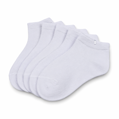 SOSETE COPII - SOSETE COPII  BUMBAC - SET 10 PERECHI - ALBE