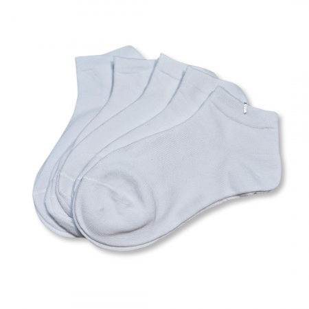 SOSETE COPII - SOSETE COPII  BUMBAC - SET 10 PERECHI - ALBE