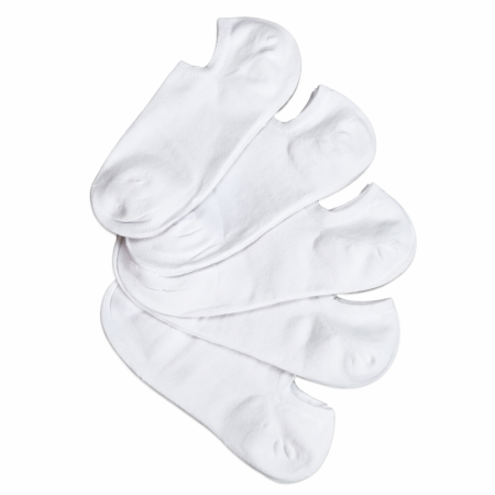 SOSETE DAMA - SOSETE DAMA ULTRASCURTE ALBE - SET 5 PERECHI