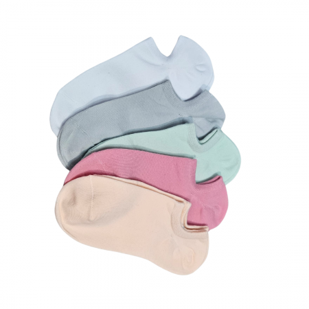 SOSETE DAMA - SOSETE DAMA ULTRASCURTE COLORATE - SET 5 PERECHI