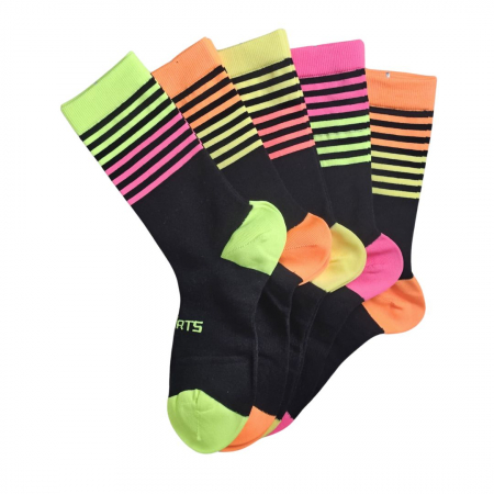 SOSETE DAMA - SOSETE SPORT LUNGI COLORATE - DAMA - SET 20 PERECHI