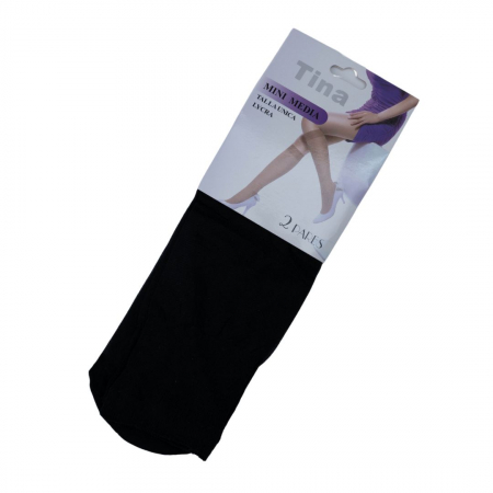 SOSETE TIP DRES - SOSETE TIP DRES 1/3 , NEGRU , SET 2 PERECHI