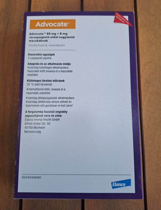 Advocate pentru pisici 4 kg - 8 kg, 1 pipeta [2]