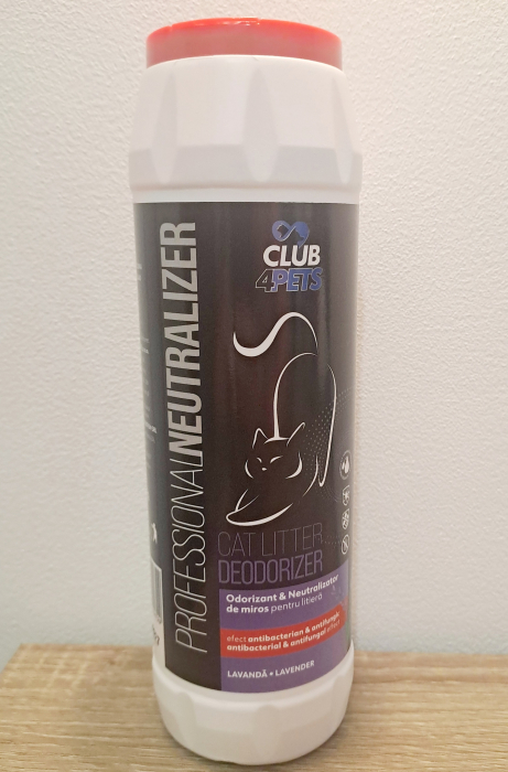 CLUB4PETS ODORIZANT & NEUTRALIZATOR DE MIROS PENTRU LITIERĂ, CU AROMĂ DE LAVANDĂ, 500g [3]