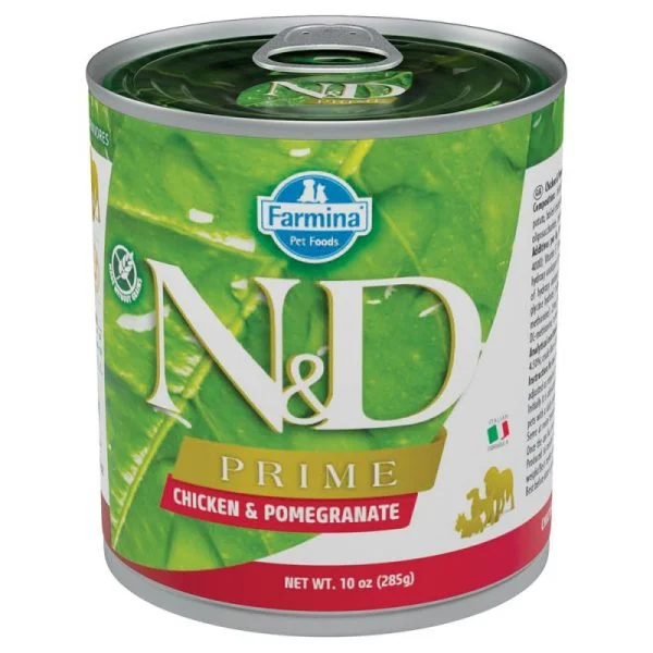 N&D Prime, XS-XL, Pui și Rodie, conservă hrană umedă fără cereale câini, (în sos), 285g [3]