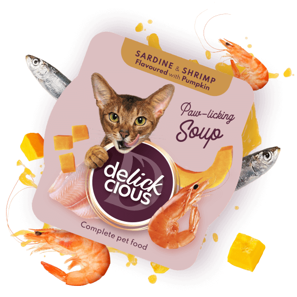 Delickcious. Supa de sardină cu creveți aromată cu dovleac, 80 g. [1]