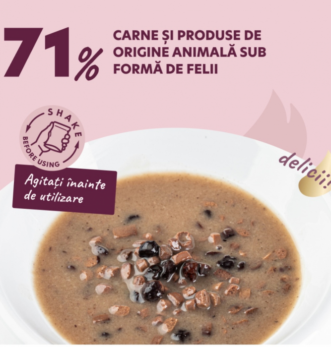 Delickcious. Miel și fructe de pădure în sos cremos, 85 g. [2]