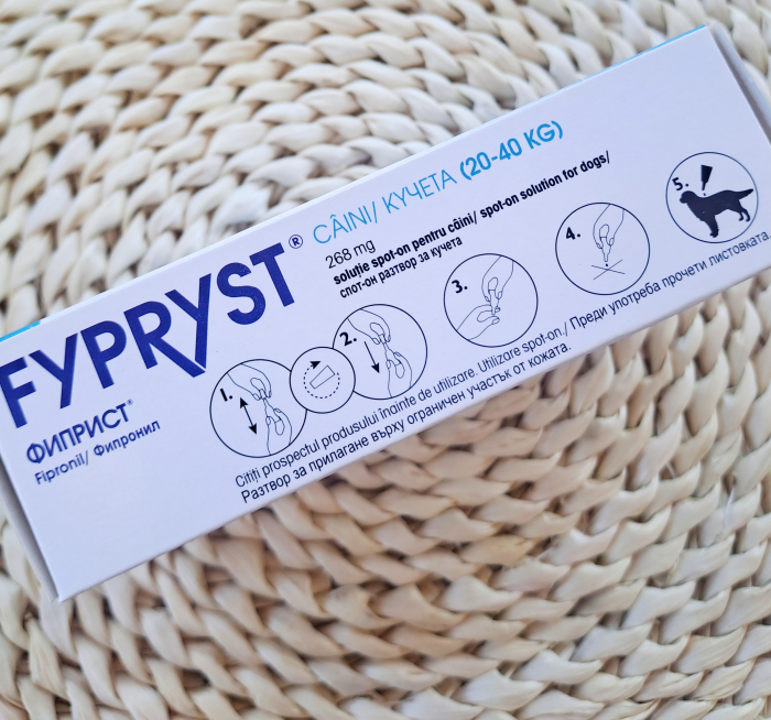 FYPRYST, deparazitare externă câini, pipetă repelentă, L(20 - 40kg), 1 buc [5]