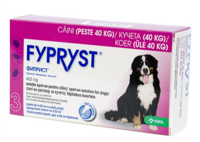 FYPRYST, deparazitare externă câini, pipetă repelentă, XL(40 - 60kg), 1 buc [7]
