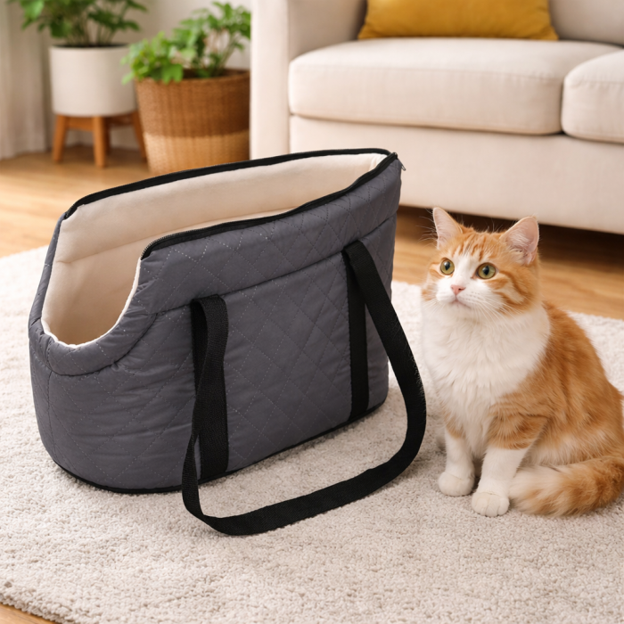 Geanta Gri pentru transport animale de companie [2]