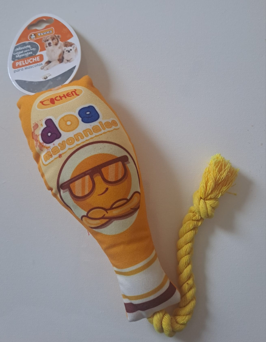 Jucărie pentru câini cu frânghie Dog Mayonnaise [4]