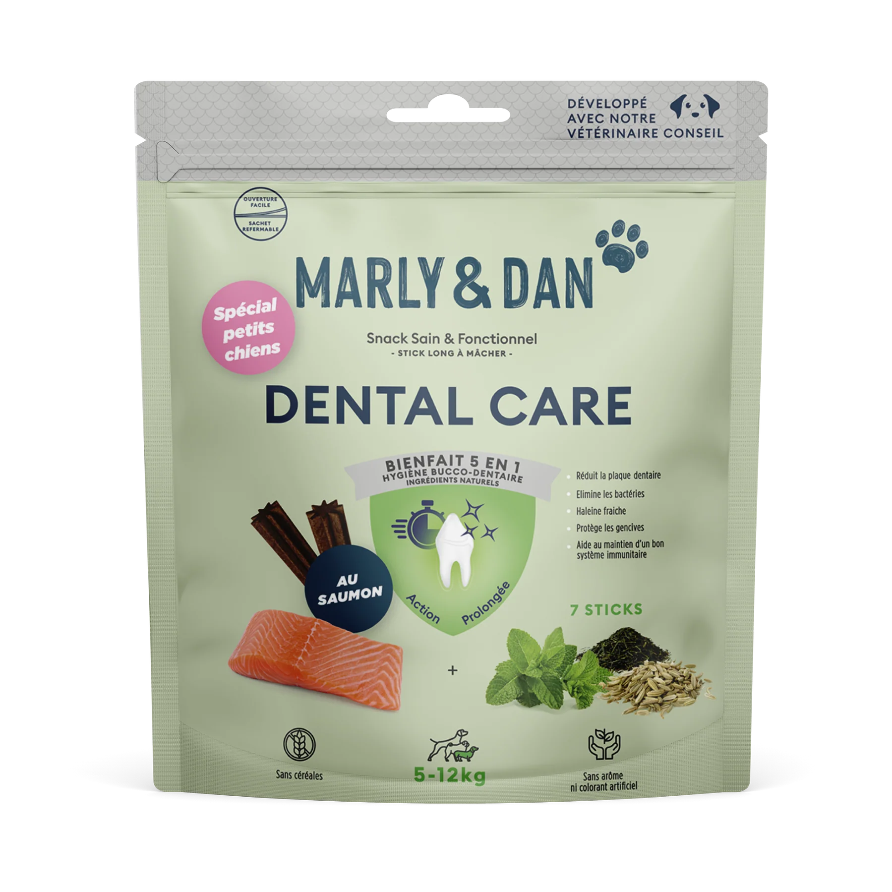 MARLY&DAN Dental Care sticks caini S 100g [1]