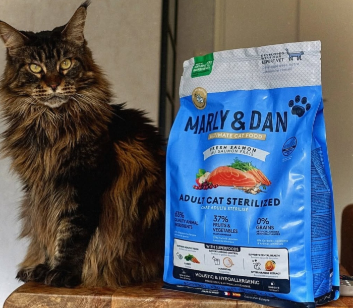 MARLY&DAN HRANA USCATA PENTRU PISICI STERILIZATE 3kg [2]