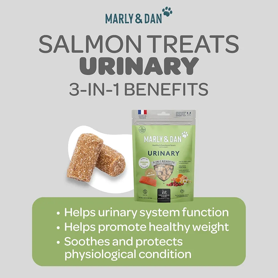 Marly&Dan Soft&Chewy Urinary Suplimente pentru Pisici 40g [6]
