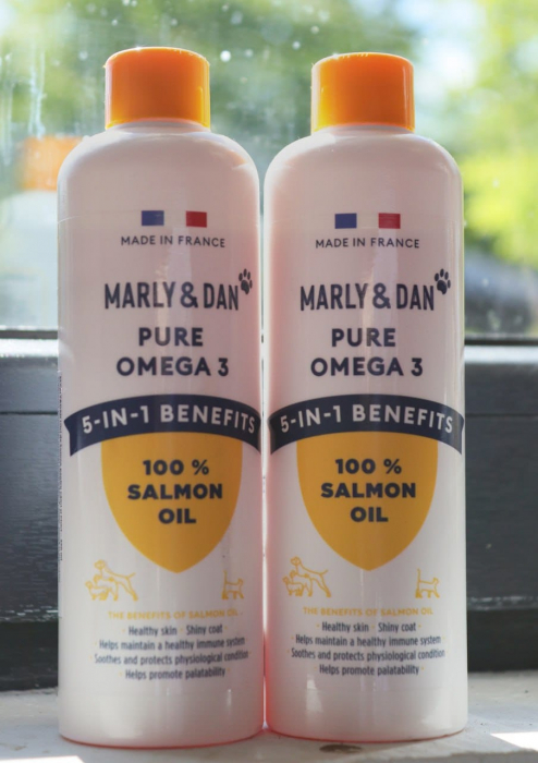 Marly&Dan. Ulei de somon pur, pentru caini si pisici, Omega-3, 250 ml [2]