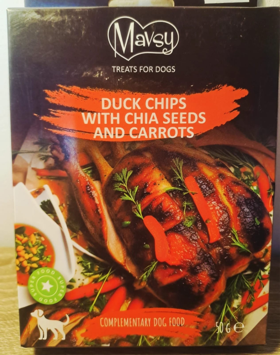 Mavsy chipsuri de rață cu semințe de chia și morcovi [7]