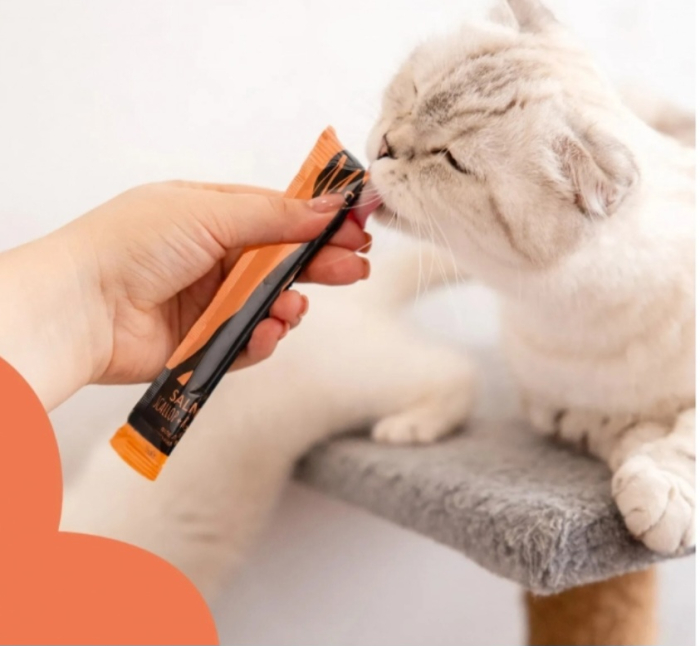 Mavsy somon cu scoici și caviar roșu pentru pisici [4]