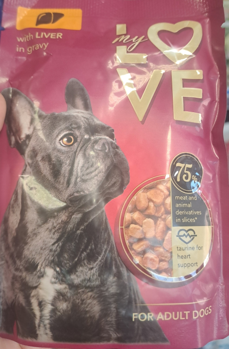MY LOVE Plic caini Ficat in sos, 100 g [2]