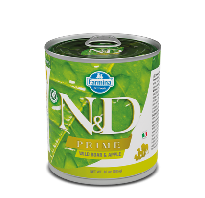 N&D Prime, XS-XL, Mistreț și Măr, conservă hrană umedă fără cereale câini, (în sos), 285g [3]