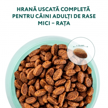 OPTIMEAL Adult XS-S, Rață, hrană uscată câini, 12kg [2]