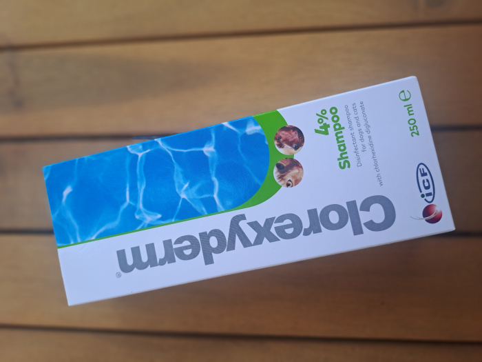 Sampon ICF Clorexyderm 4% Caine sau Pisica, 250ml [2]