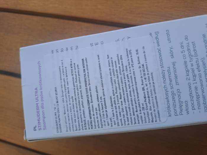 ȘAMPON STIMUDERM – PĂR SCURT, 250 ml [5]