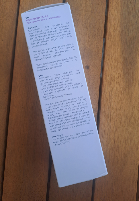 ȘAMPON STIMUDERM – PĂR SCURT, 250 ml [4]