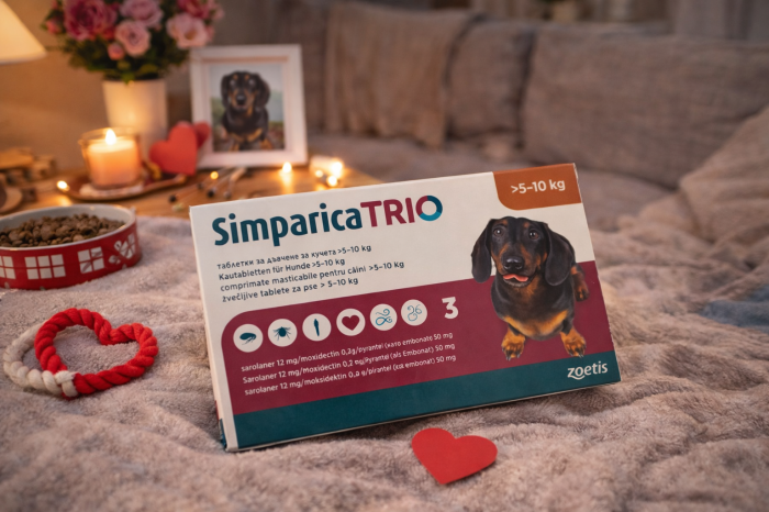 Simparica Trio 12mg 5-10kg, 1 tableta [2]