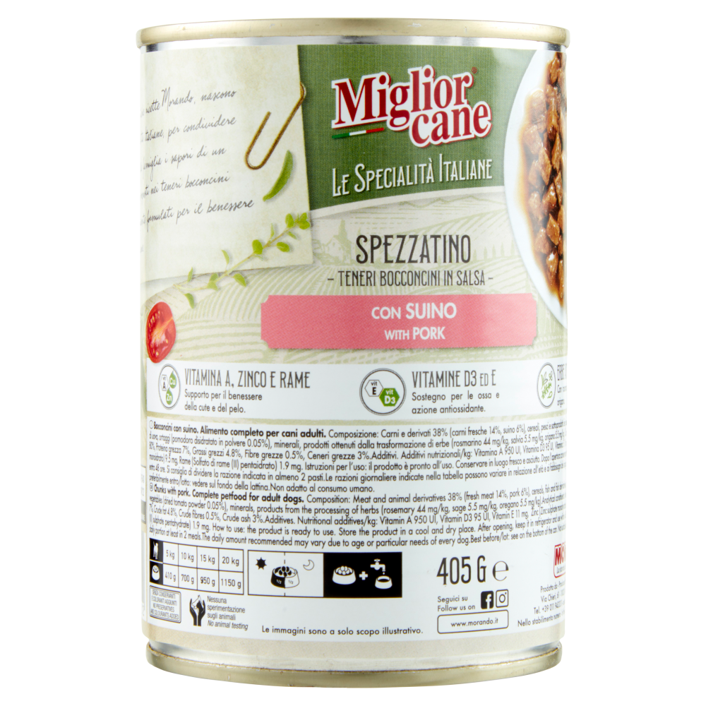 Spezzatino – Bucăți mici în sos cu carne de porc, 405 g [2]