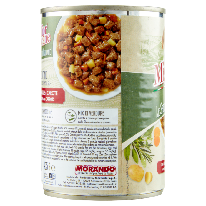 Spezzatino – Bucăți mici în sos cu carne de vită, cartofi și morcovi [3]