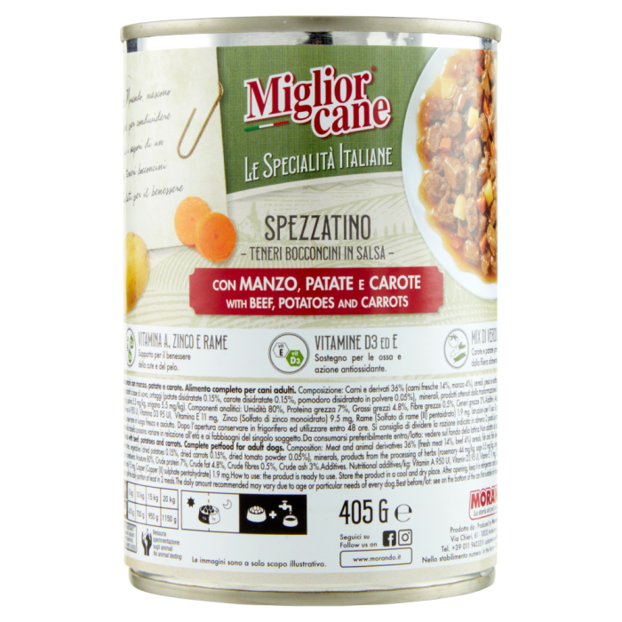 Spezzatino – Bucăți mici în sos cu carne de vită, cartofi și morcovi [2]