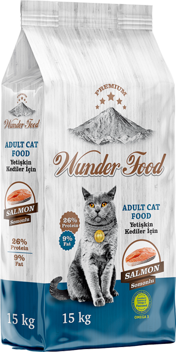 Wunder Mancare Pisici cu Somon 15kg [2]