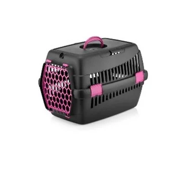 ACCESORII - 4 DOG DELUXE Cusca transport cu usa roz, L49, I35, h32,5