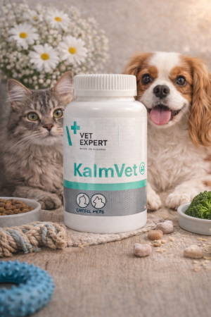 CAINI - Aminoacizi pentru caini, KalmVet Twist Off, 60 capsule