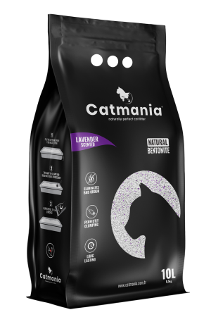ASTERNUT SI LITIERE - CATMANIA Bentonita Lavanda, Asternut Litiera 10 L