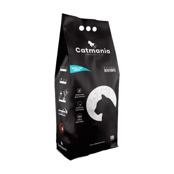 CATMANIA Bentonita Marseille Soap, Asternut Litiera 10 L [5]