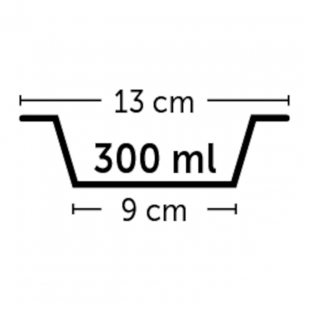 CASTRON PENTRU CAINI SI PISICI TOBIAS INSCRIPTIONABIL CU CRETA FLAMINGO RED S 13CMx300ML [3]