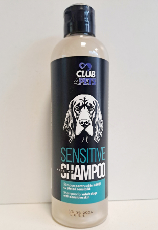 CLUB4PETS Sampon premium SENSITIVE pentru caini adulti cu pielea sensibila, 250 ML [3]
