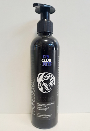CLUB4PETS Sampon profesional BLACK HAIR pentru caini adulti cu blana neagra, 250 ML [3]