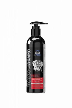 CLUB4PETS Sampon profesional PROTECT pentru caini adulti de toate rasele, cu CLORHEXIDINA - efect antibacterian si bacteriostatic, 250 ML [4]