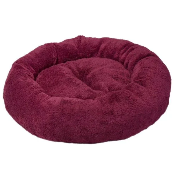 PISICI - Culcus 4DOG Deluxe Rotund Plush S 52x9CM Visiniu