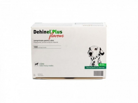 Dehinel Plus Flavour, 1 comprimat