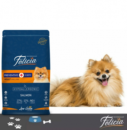 Felicia Hrana Caini Adulti Small-Mini Hipoalergenic Preventive-Care cu Somon 6kg [5]