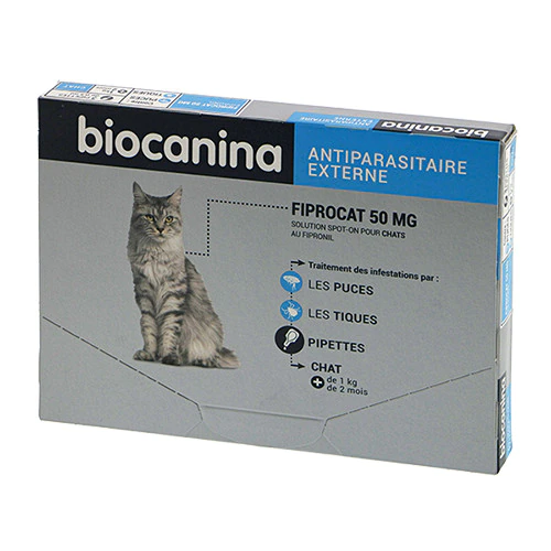 Deparazitari Pisici - FIPRO CAT 50 mg, 1 pipeta
