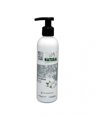 SAMPOANE - Fresh Farm Sampon pentru caini si pisici, Sampon Fresh Farm Extra-White 250ml