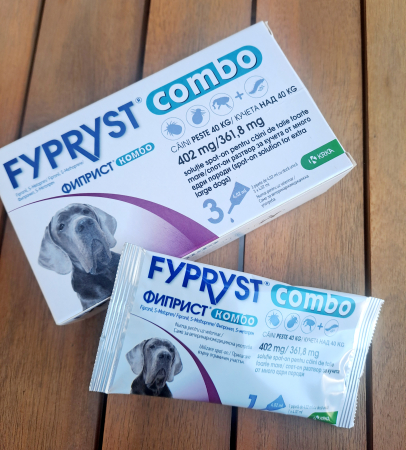 FYPRYST COMBO, solutie spot-on pentru caini de talie foarte mare XL ( peste 40kg), 1 buc [8]