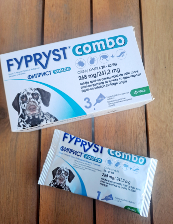 FYPRYST COMBO, solutie spot-on pentru caini de talie mare  L (20 - 40kg), 1 buc [6]