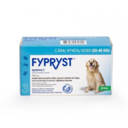 FYPRYST, deparazitare externă câini, pipetă repelentă, L(20 - 40kg), 1 buc [5]