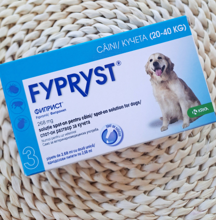 FYPRYST, deparazitare externă câini, pipetă repelentă, L(20 - 40kg), 1 buc [2]